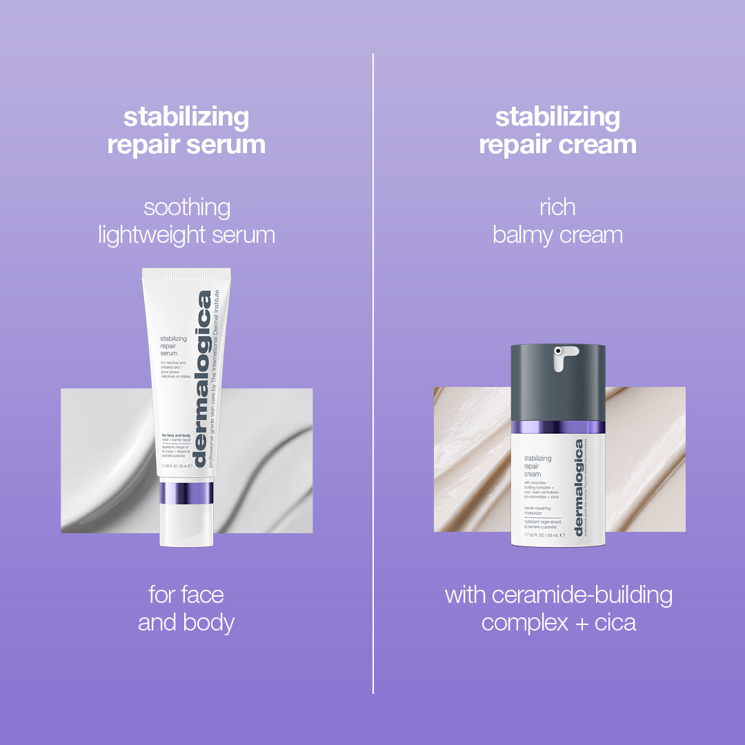 stabilizing repair face + body serum