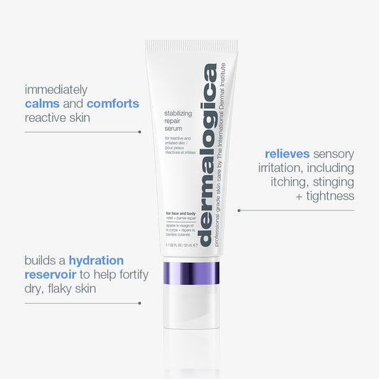 stabilizing repair face + body serum