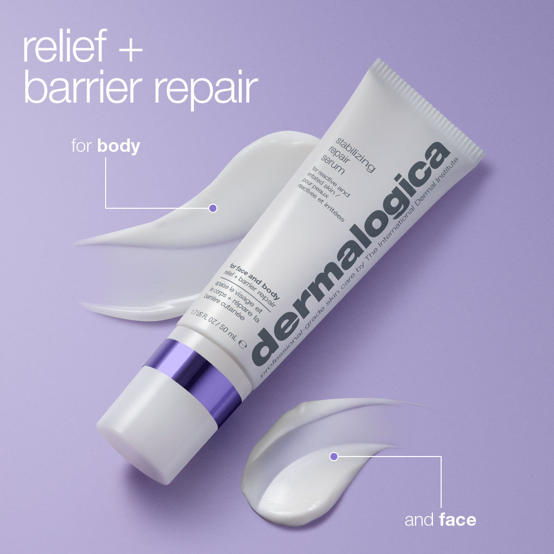 stabilizing repair face + body serum